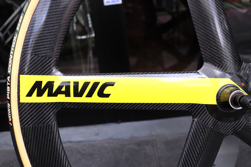 トラック最速ホイール！】マヴィック MAVIC イオ リオ IO RIO カーボンチューブラー トラック用フロント バトンホイール  ワイドリム22mm買取入荷 - 買取・入荷情報 - ロードバイクを売るなら【ビチアモーレ】