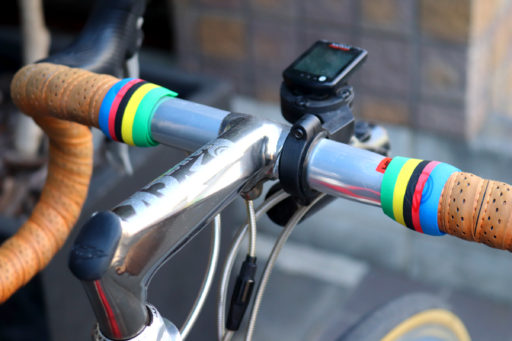 サイクルスポーツの華！5色の虹